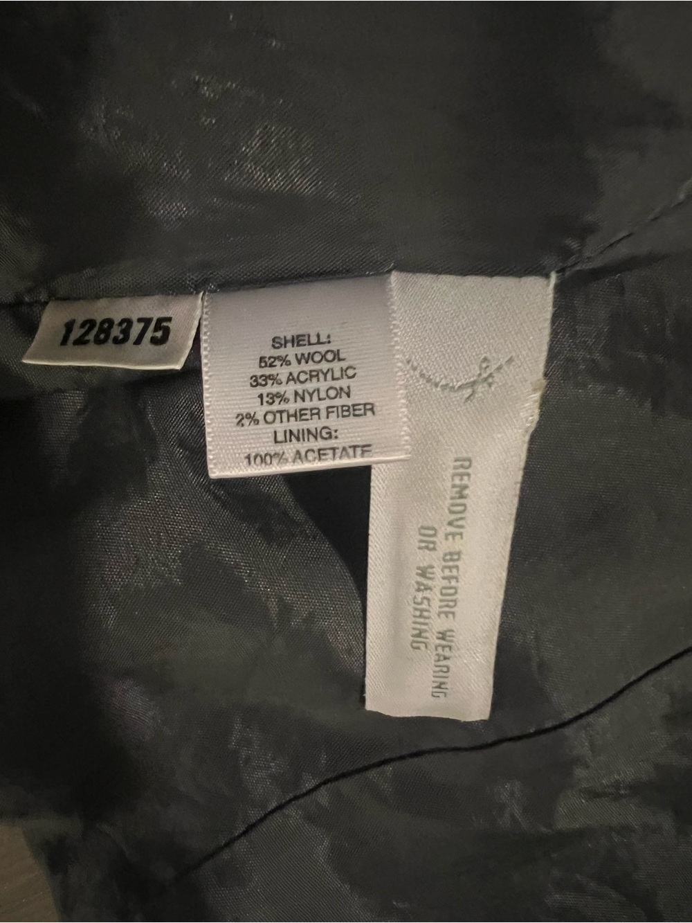 Ann Taylor Olive Green and Black Tweed Jacket - Picture 3 of 3